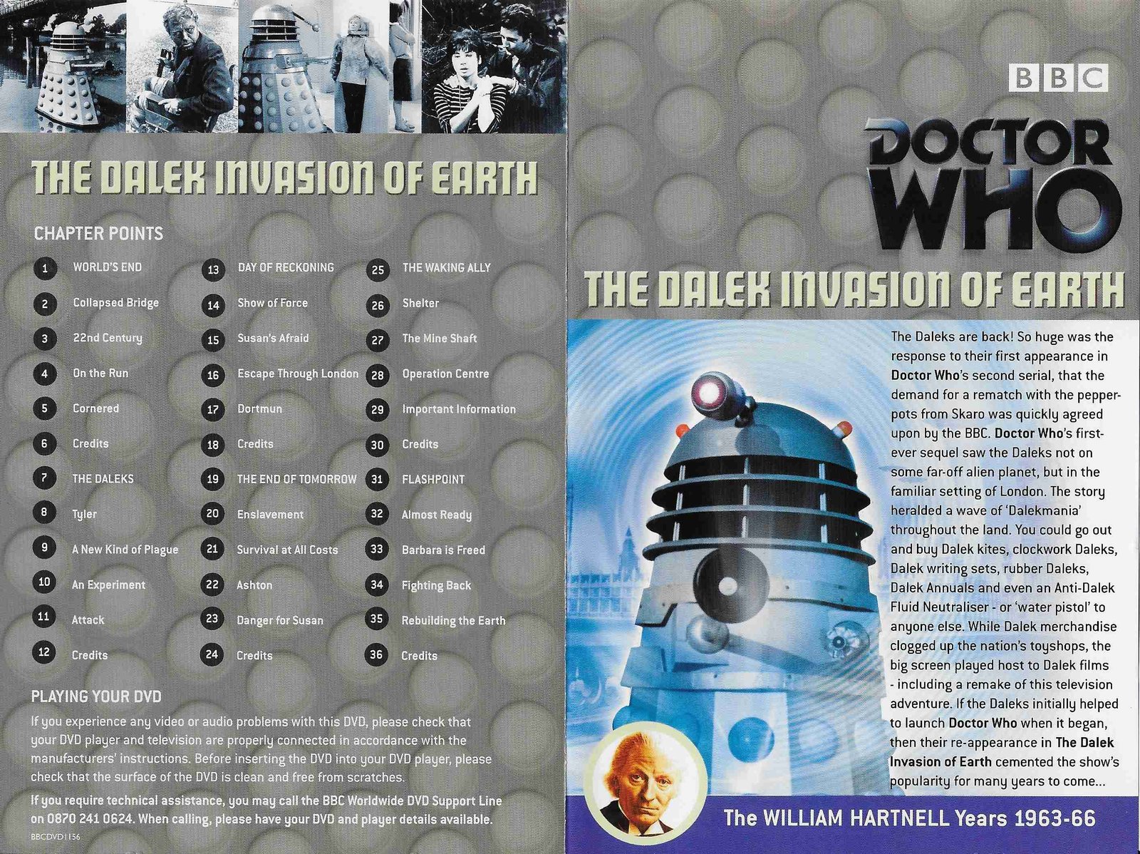 Inserts from BBCDVD 1156